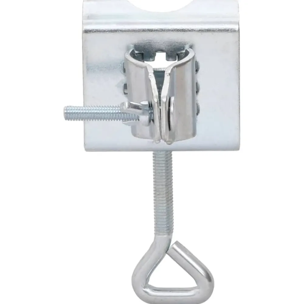 vidaXL Pinces à parasol pour balcon 2 pcs 32 mm acier