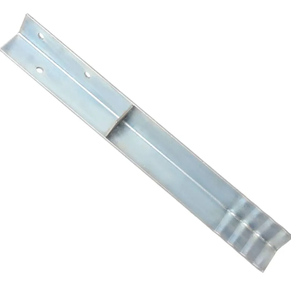 Accessoires De Quincaillerie-vidaXL Piquet de sol en forme de L 2 pcs Acier galvanisé 5 x 5 x 50 cm
