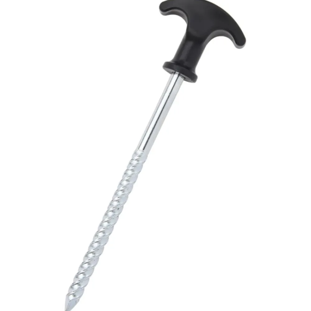 Loisirs De Plein Air-vidaXL Piquets de tente 24 pcs 17 cm Ø7 mm acier galvanisé