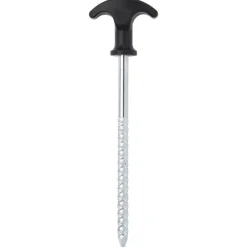 Loisirs De Plein Air-vidaXL Piquets de tente 24 pcs 17 cm Ø7 mm acier galvanisé