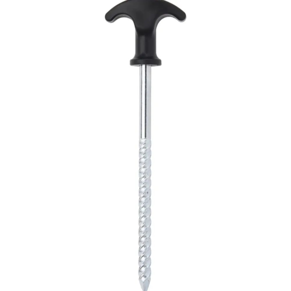 Loisirs De Plein Air-vidaXL Piquets de tente 24 pcs 17 cm Ø7 mm acier galvanisé