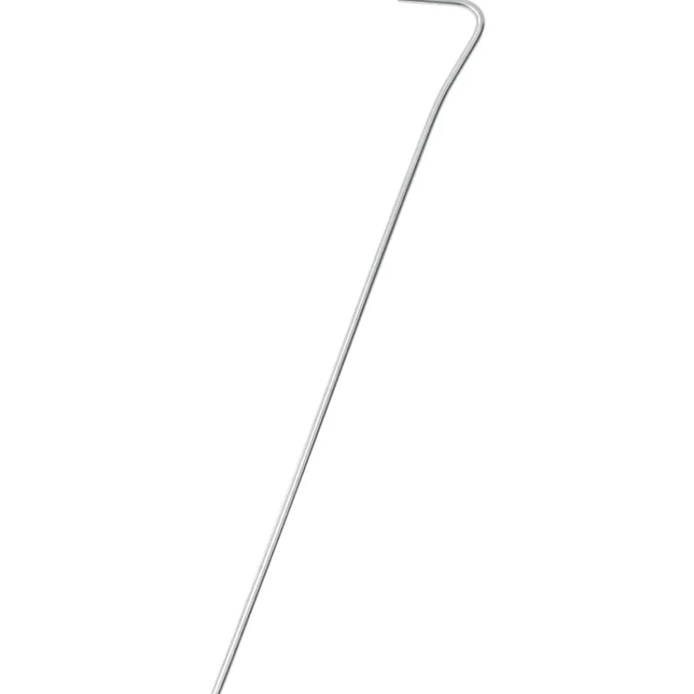 vidaXL Piquets de tente 50 pcs 23 cm Ø3 mm acier galvanisé