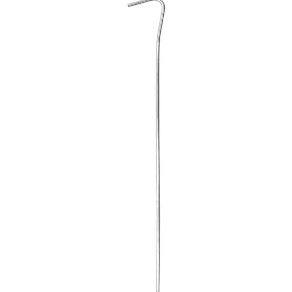 vidaXL Piquets de tente 50 pcs 23 cm Ø3 mm acier galvanisé