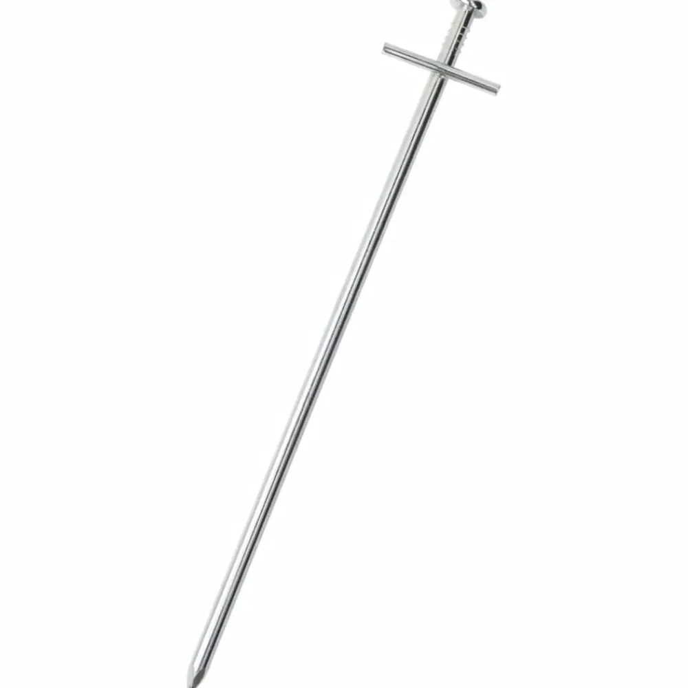 Loisirs De Plein Air-vidaXL Piquets de tente 24 pcs 23 cm Ø6 mm acier galvanisé