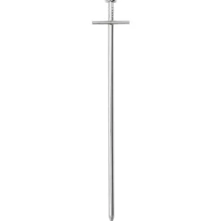 Loisirs De Plein Air-vidaXL Piquets de tente 24 pcs 23 cm Ø6 mm acier galvanisé