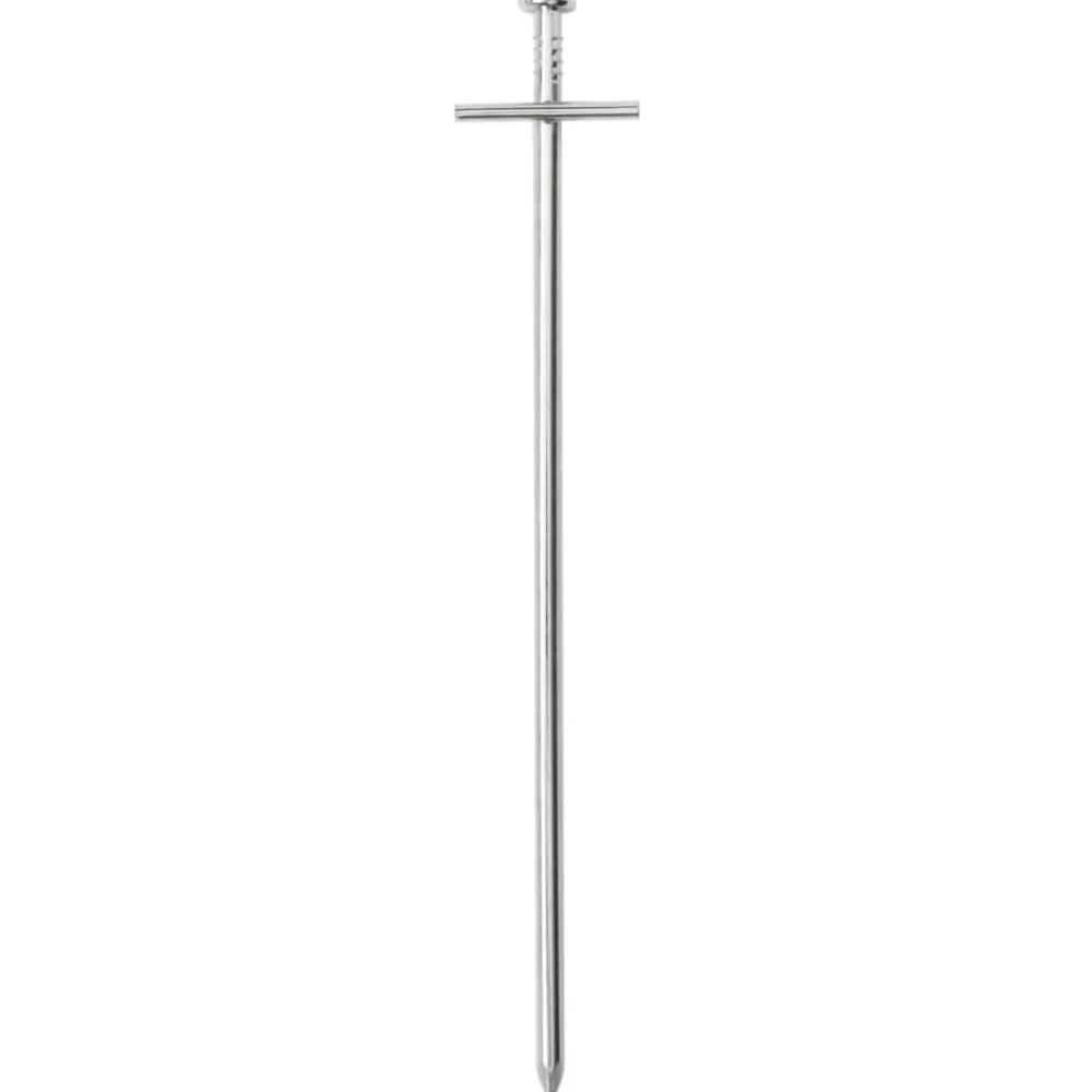 Loisirs De Plein Air-vidaXL Piquets de tente 24 pcs 23 cm Ø6 mm acier galvanisé