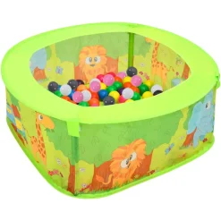 vidaXL Piscine à balles avec 300 balles pour enfants 75x75x32 cm