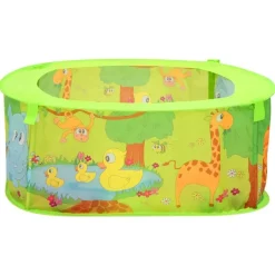 Jouets-vidaXL Piscine à balles avec 300 balles pour enfants 75x75x32 cm Multicolore
