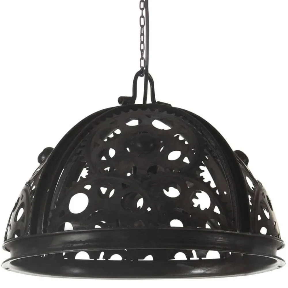 vidaXL Plafonnier industriel en forme de roue dentée 45 cm E27