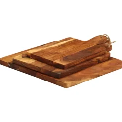 Arts De La Table & Arts Culinaires-vidaXL Planche à découper 3 pcs cm bois d'acacia massif