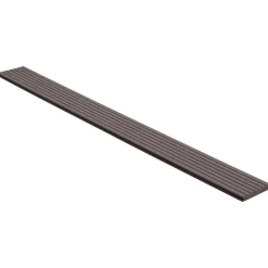 Produits Ménagers-vidaXL Planche de terrasse 4 pcs Marron foncé WPC