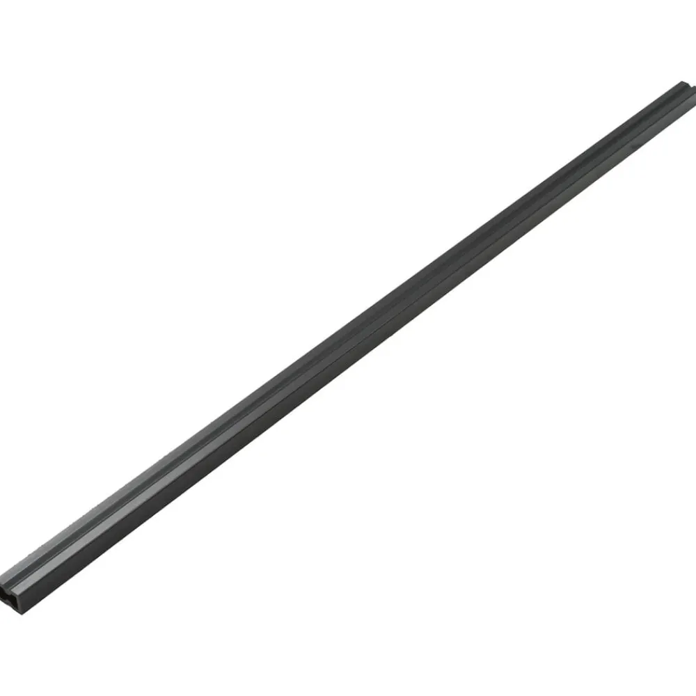 Produits Ménagers-vidaXL Planche de terrasse 4 pcs Noir WPC