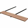 vidaXL Planche de terrasse 4 pcs Marron WPC