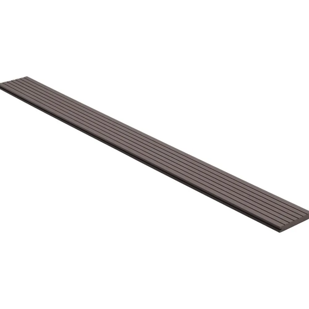 Produits Ménagers-vidaXL Planche de terrasse 6 pcs Marron foncé WPC