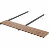 vidaXL Planche de terrasse 4 pcs Teck WPC