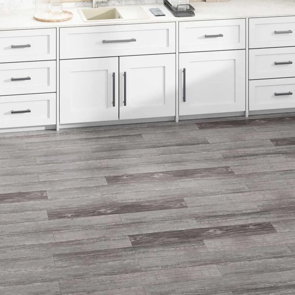 Matériaux De Construction-vidaXL Planches de sol 36 pcs Marron 5,02 m² PVC Bois rayé