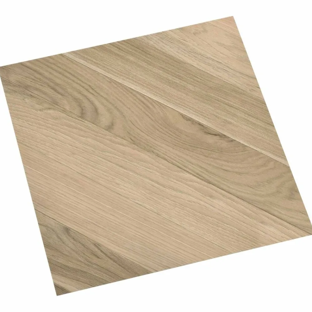 vidaXL Planches de sol 55 pcs Marron 5,11 m² PVC