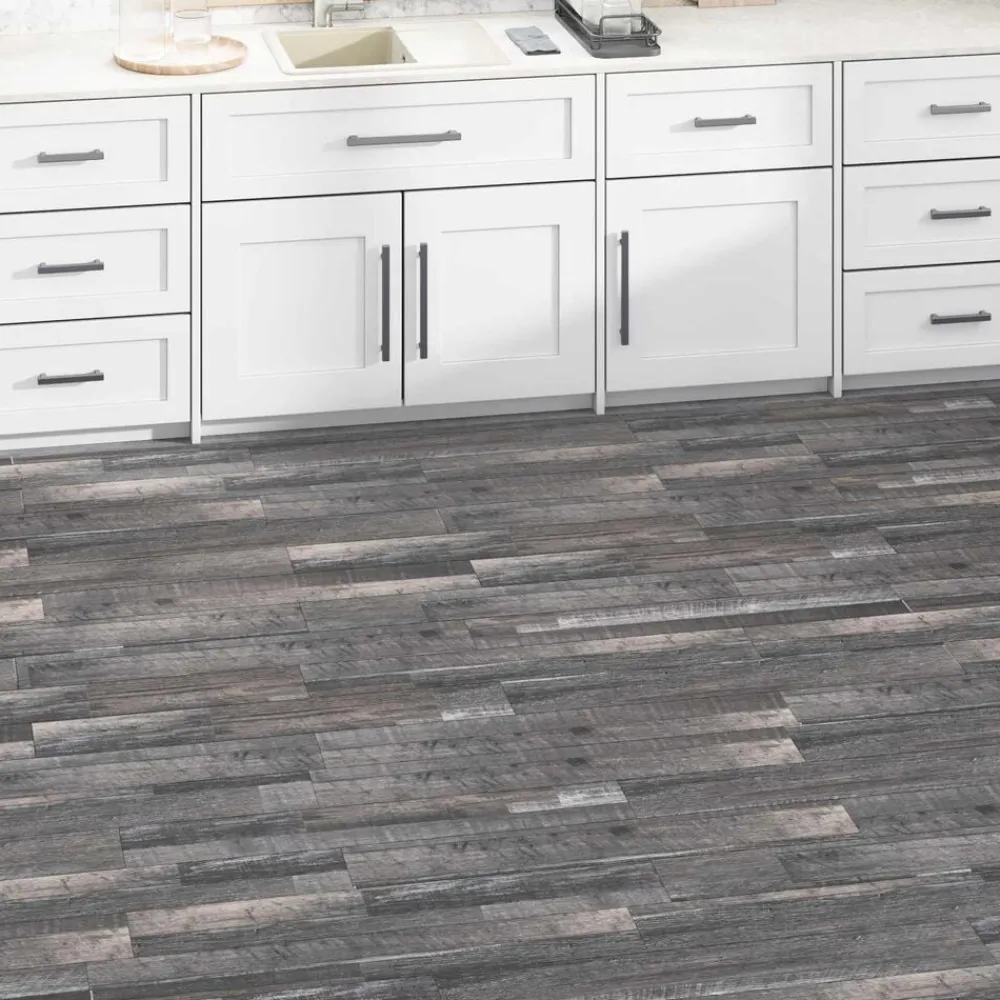 Matériaux De Construction-vidaXL Planches de sol 36 pcs Marron 5,02 m² PVC Bois industriel