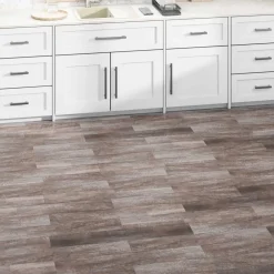 vidaXL Planches de sol 36 pcs Marron 5,02 m² PVC