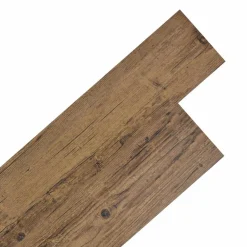 vidaXL Planches de sol 36 pcs Brun Noyé 5,02 m² PVC