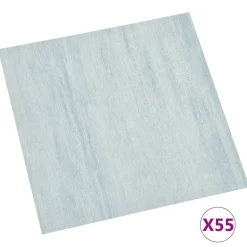 Matériaux De Construction-vidaXL Planches de sol 55 pcs 5,11 m² PVC Vert