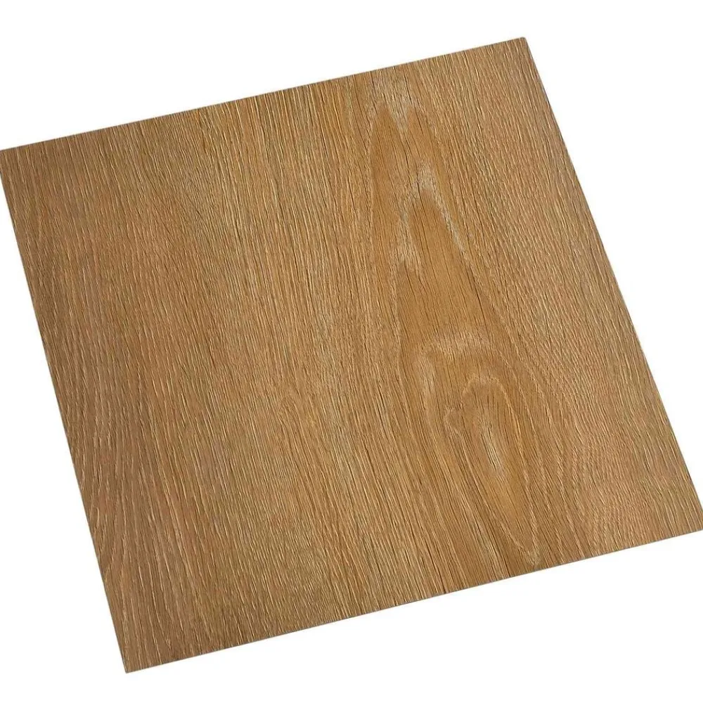 vidaXL Planches de sol 55 pcs Marron 5,11 m² PVC