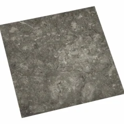 Matériaux De Construction-vidaXL Planches de sol 55 pcs Gris 5,11 m² PVC Gris et blanc