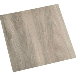 vidaXL Planches de sol 55 pcs Taupe 5,11 m² PVC