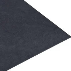 Matériaux De Construction-vidaXL Planches de sol 55 pcs 5,11 m² PVC Noir