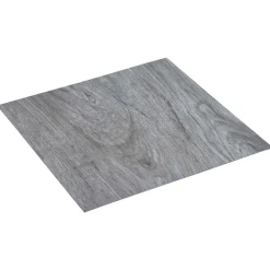 Matériaux De Construction-vidaXL Planches de sol 55 pcs 5,11 m² PVC Gris clair