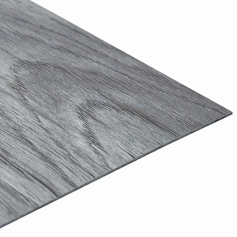 Matériaux De Construction-vidaXL Planches de sol 55 pcs 5,11 m² PVC Gris clair