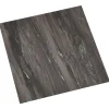 vidaXL Planches de sol 55 pcs Gris foncé 5,11 m² PVC