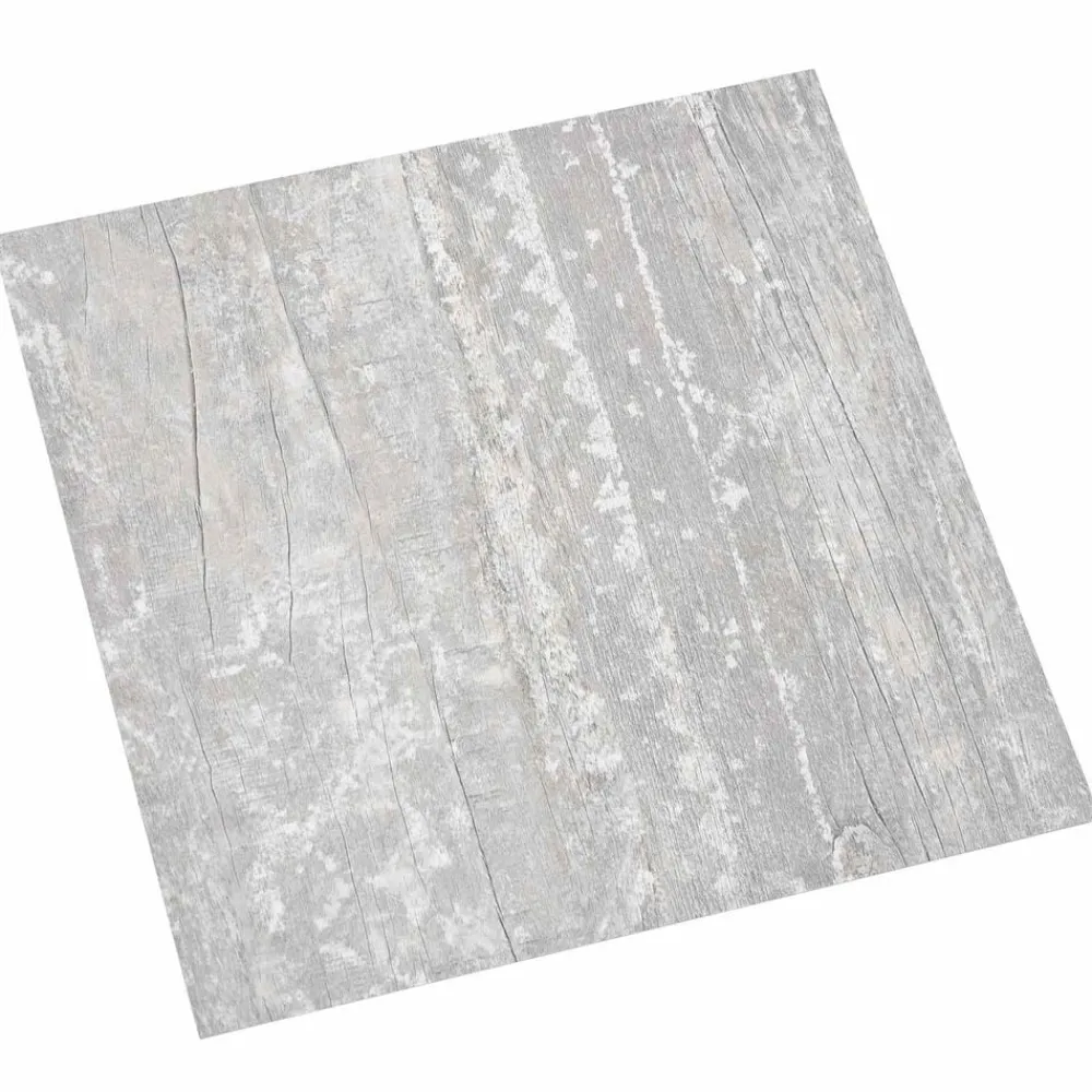 Matériaux De Construction-vidaXL Planches de sol 55 pcs Gris 5,11 m² PVC