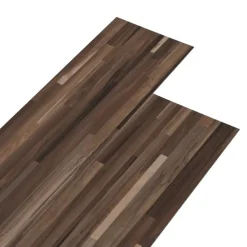 Matériaux De Construction-vidaXL Planches de sol 36 pcs 5,02 m² PVC Rayé marron