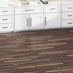 Matériaux De Construction-vidaXL Planches de sol 36 pcs 5,02 m² PVC Rayé marron
