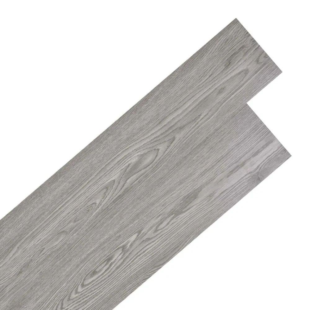Matériaux De Construction-vidaXL Planches de sol 36 pcs 5,02 m² PVC Gris foncé