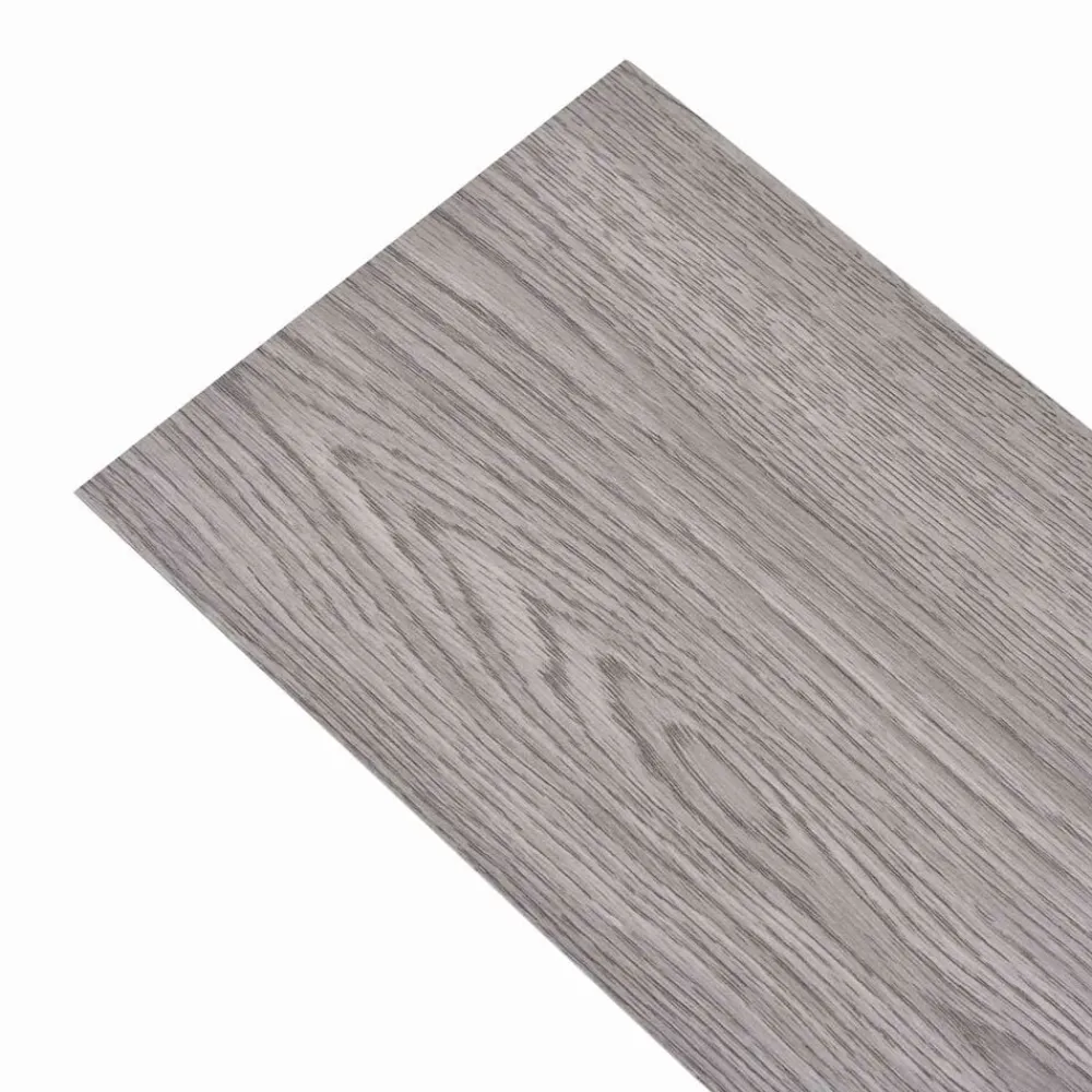Matériaux De Construction-vidaXL Planches de sol 36 pcs 5,02 m² PVC Gris foncé