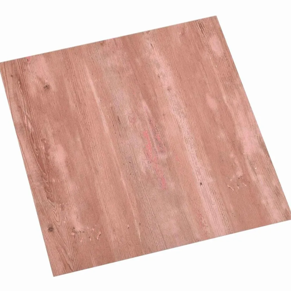 vidaXL Planches de sol 55 pcs Rouge 5,11 m² PVC