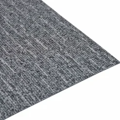 Matériaux De Construction-vidaXL Planches de sol 55 pcs Gris 5,11 m² PVC Blanc et gris
