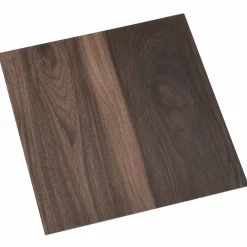 vidaXL Planches de sol 55 pcs Marron foncé 5,11 m² PVC