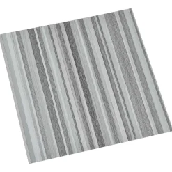 Matériaux De Construction-vidaXL Planches de sol 55 pcs Gris clair 5,11 m² PVC Rayure