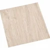 vidaXL Planches de sol 55 pcs Marron Clair 5,11 m² PVC