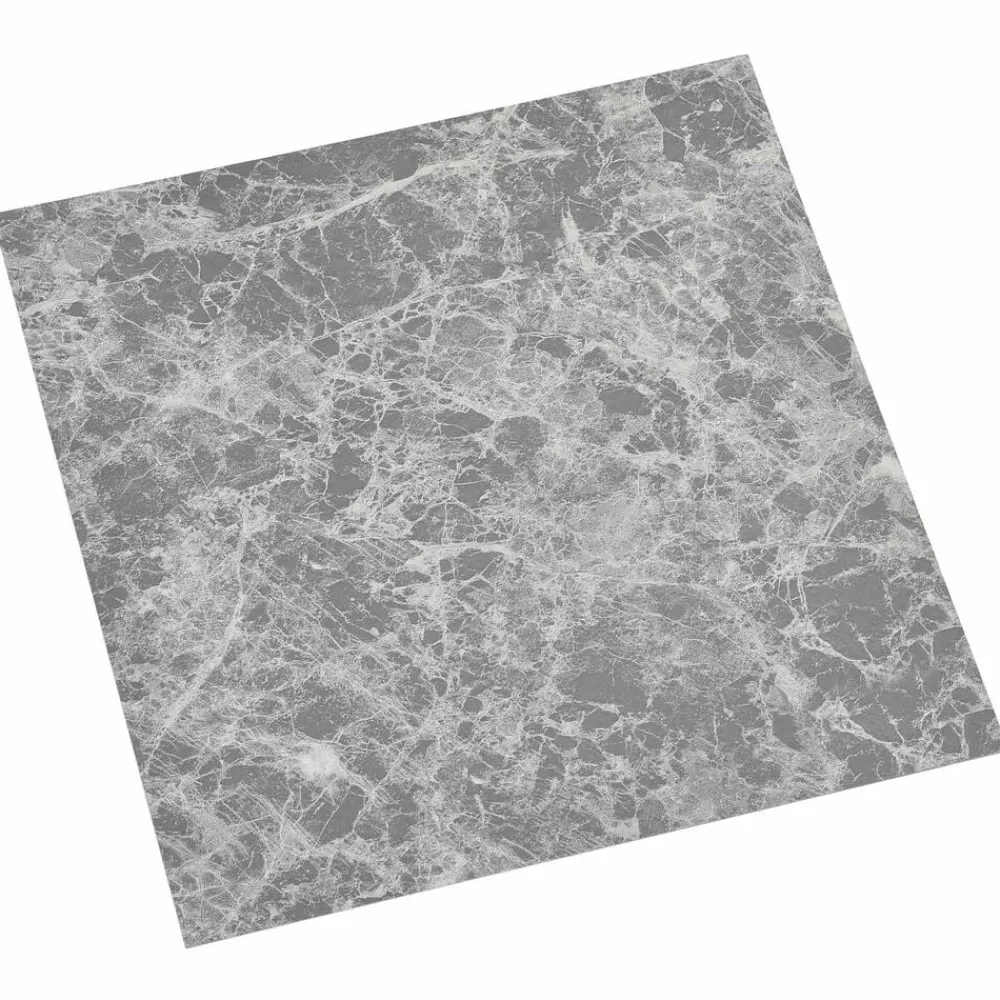 Matériaux De Construction-vidaXL Planches de sol 55 pcs Gris Béton 5,11 m² PVC