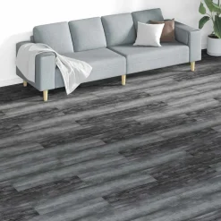 Matériaux De Construction-vidaXL Planches de sol 18 pcs Gris 5,26 m² PVC Gris clair et foncé