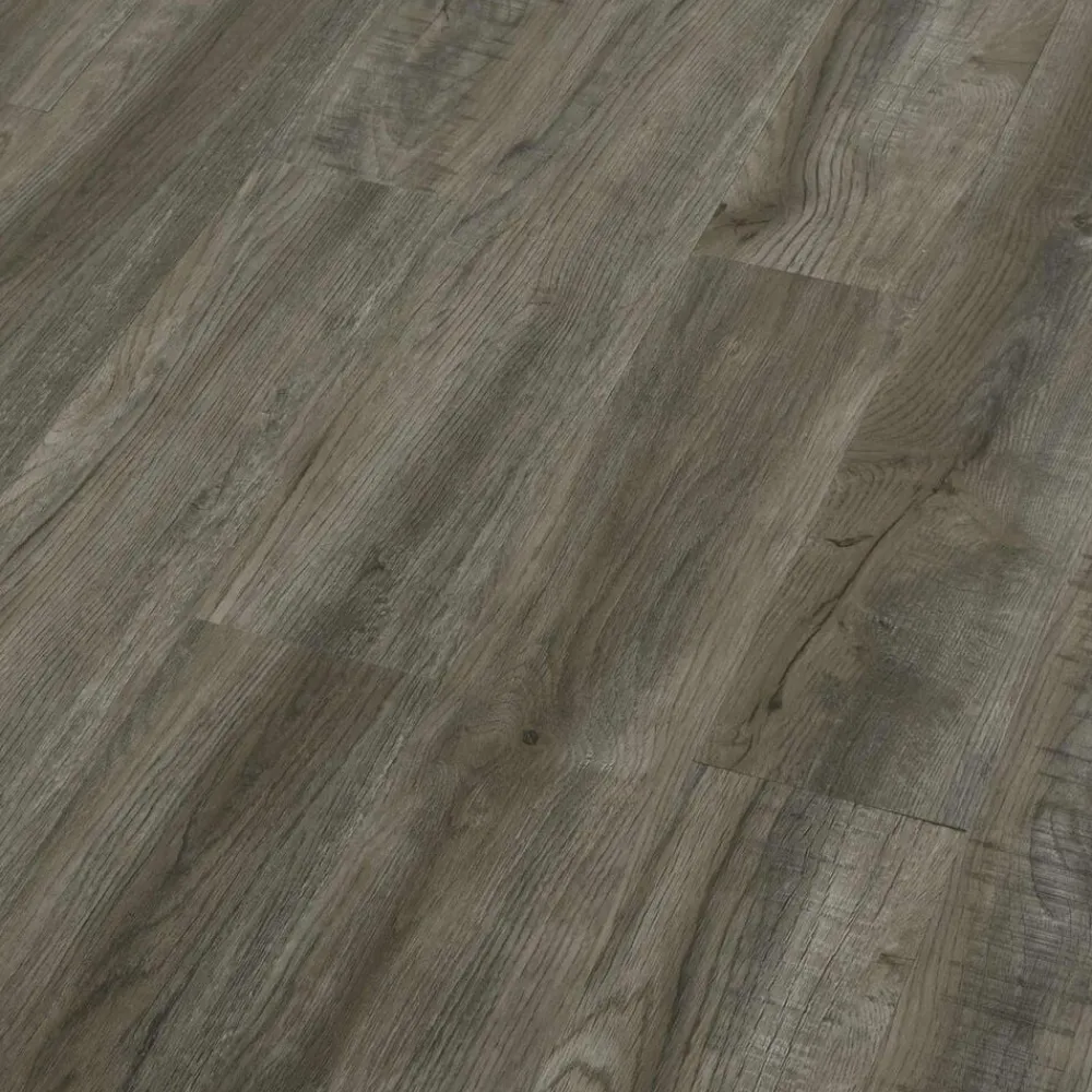 Matériaux De Construction-vidaXL Planches de Sol Autocollantes 32 pcs 4,46 m² PVC Gris et marron