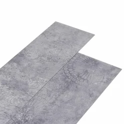 vidaXL Planches de Sol Autocollantes 32 pcs Ciment gris 4,46 m² PVC