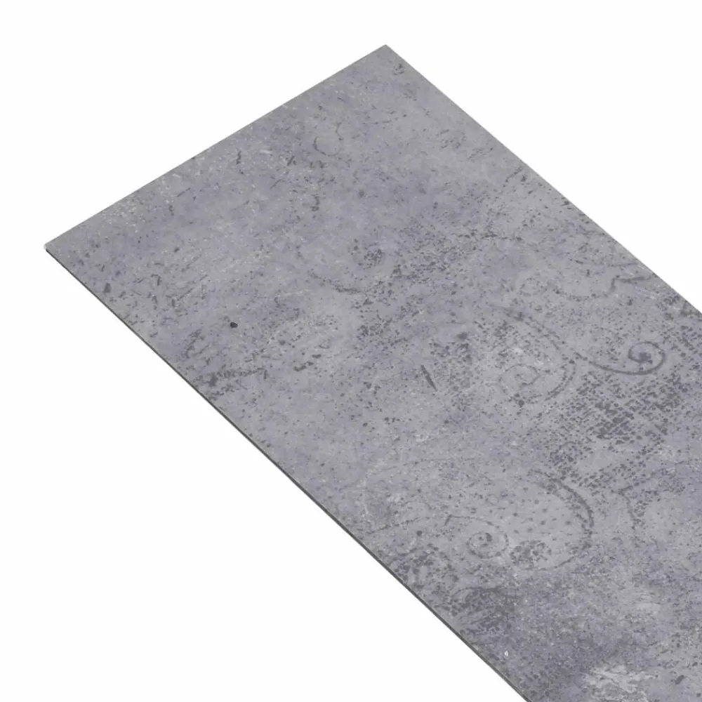 vidaXL Planches de Sol Autocollantes 32 pcs Ciment gris 4,46 m² PVC
