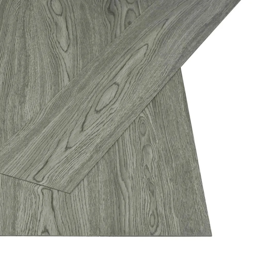 vidaXL Planches de Sol Autocollantes Nature 32 pcs 4,46 m² PVC