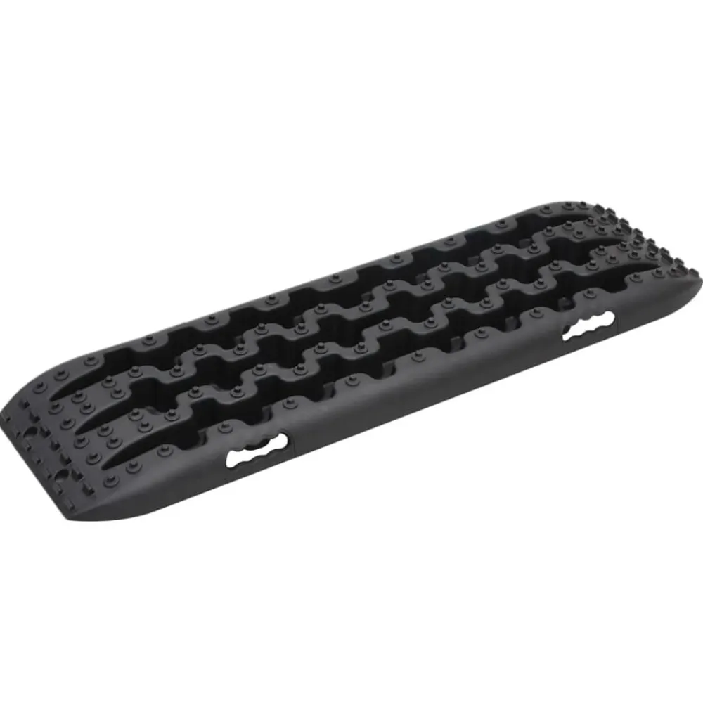 Préparation Aux Situations D'Urgence-vidaXL Planches de traction 2 pc 106x30,5x7 cm Nylon Noir