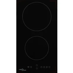 vidaXL Plaque de cuisson Céramique 2 brûleurs Contrôle tactile 3000 W